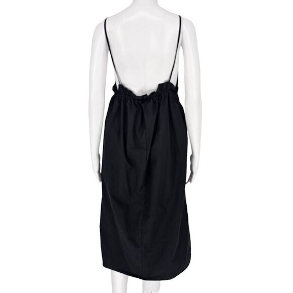 Anthropologie Sunday in Brooklyn Trapeze Midi Dress Black S - Picture 2 of 7